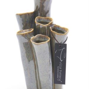 New Juul Vaas porselein 10x20cm goud