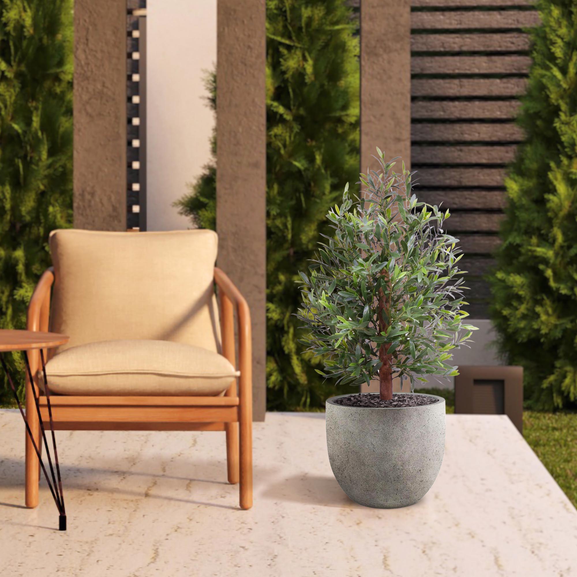 Olijf Deluxe kunstplant 100cm UV 1 Olijf Deluxe kunstplant 100cm UV