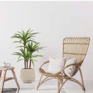 Draceana Massangeana kunstplant Deluxe 95cm