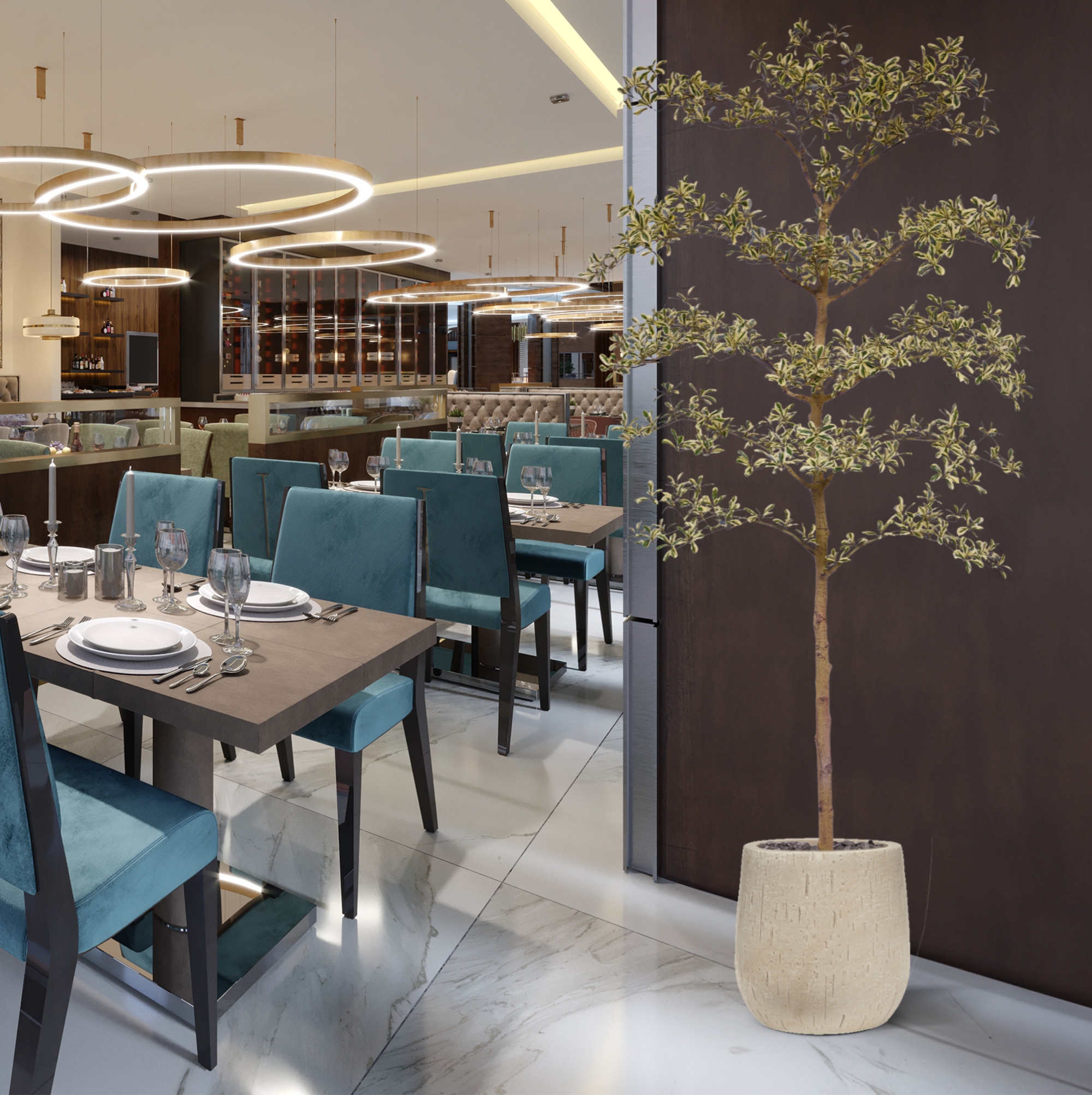 Bucida Buceras Kunstboom 210cm NT bont 1 Bucida Buceras Kunstboom 210cm NT bont