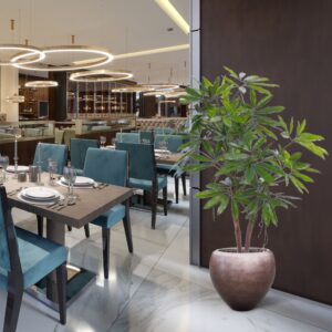 Philodendron Fun Bun Kunstplant 155cm