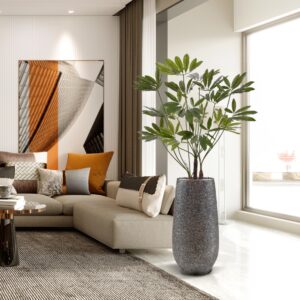 Philodendron Fun Bun kunstplant Deluxe 145cm