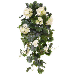 Kunst Hanggeranium 65cm UV Creme
