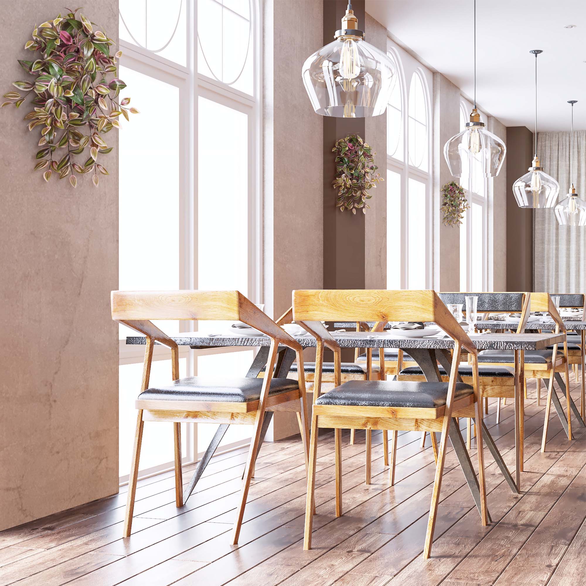 Tradescantia Kunsthangplant groen/rood 50cm 1 Tradescantia Kunsthangplant groen/rood 50cm