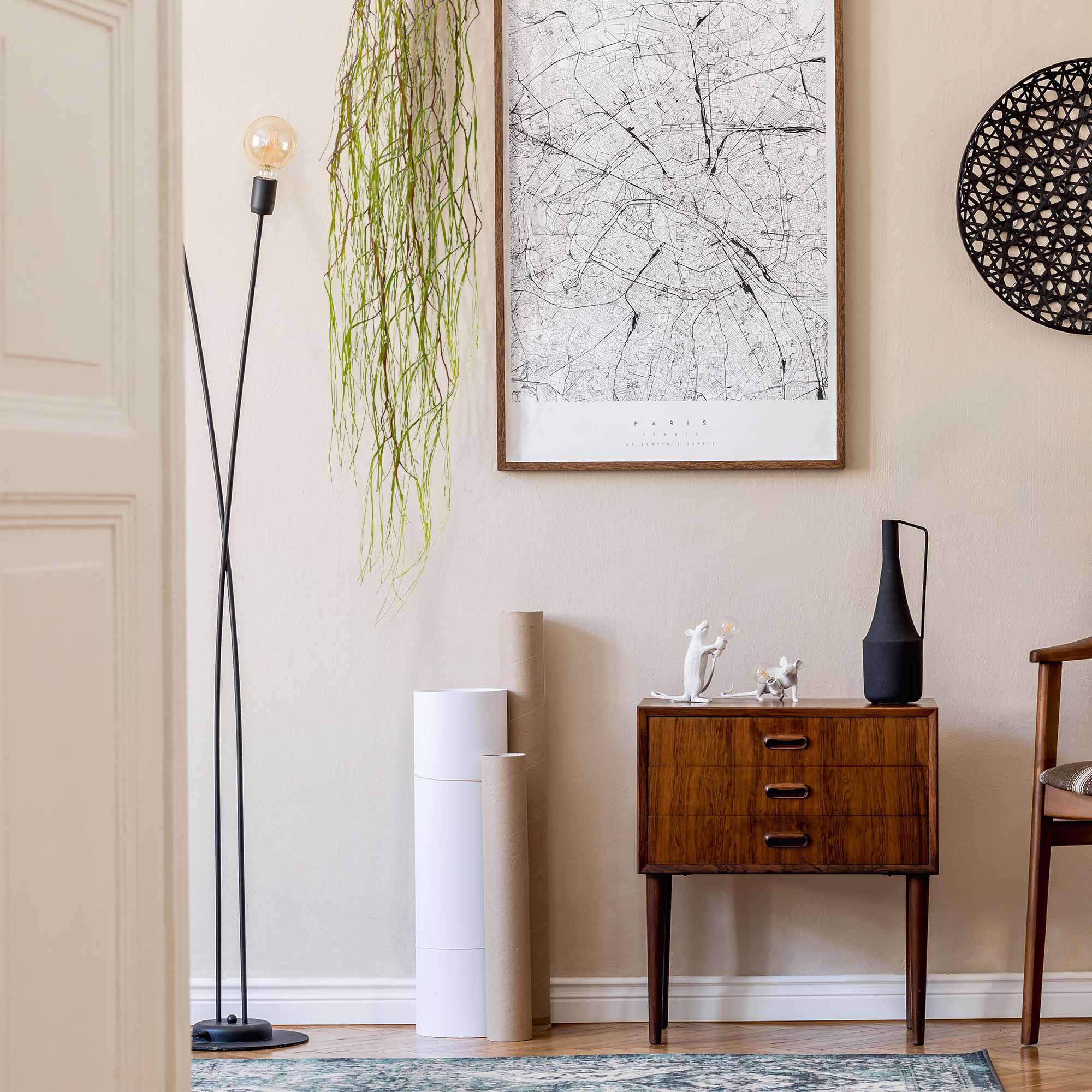 Wilgen Kunsthangplant 120cm 1 Wilgen Kunsthangplant 120cm