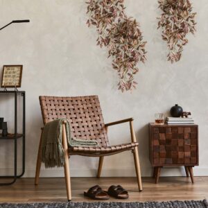 Tradescantia Kunsthangplant paars 50cm