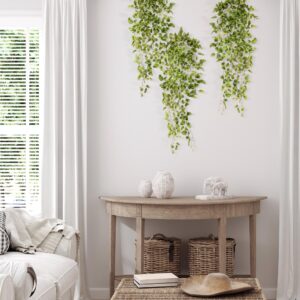 Peperomia Kunsthangplant bont 90cm