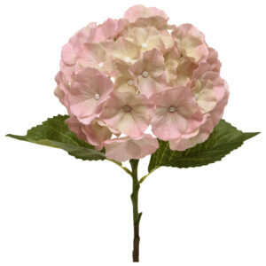 Hortensia kunstbloem 50cm rose