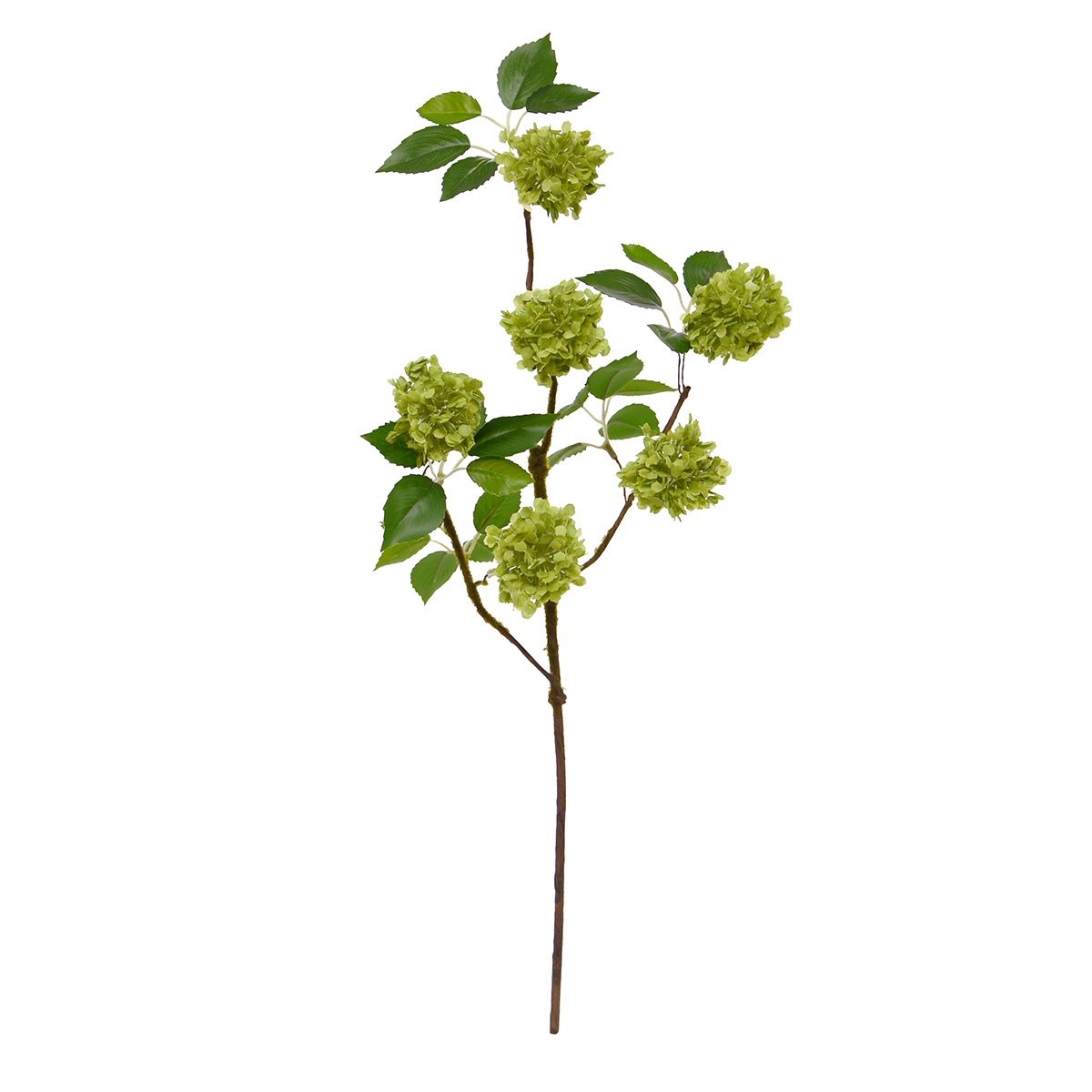 Viburnum kunstbloem 56cm groen 1 Viburnum kunstbloem 56cm groen