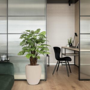 Calathea Makoyana kunstplant Deluxe 115cm