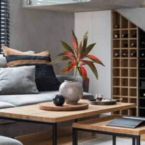 Draceana Fragrans 70cm Kunstplant groen-rood