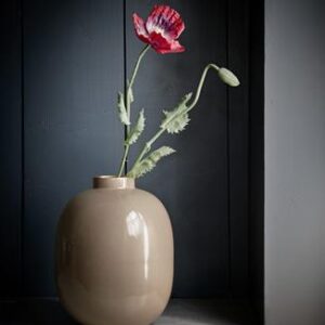 Pip Studio Vaas Metaal Khaki 32cm