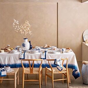 Pip Studio Vaas Metaal Blue Bird Blauw 30cm