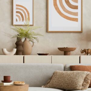 Ledervaren Kunst tak 45cm