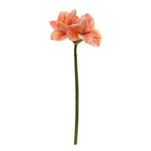 Amaryllis Kunstbloem 67cm Zalm