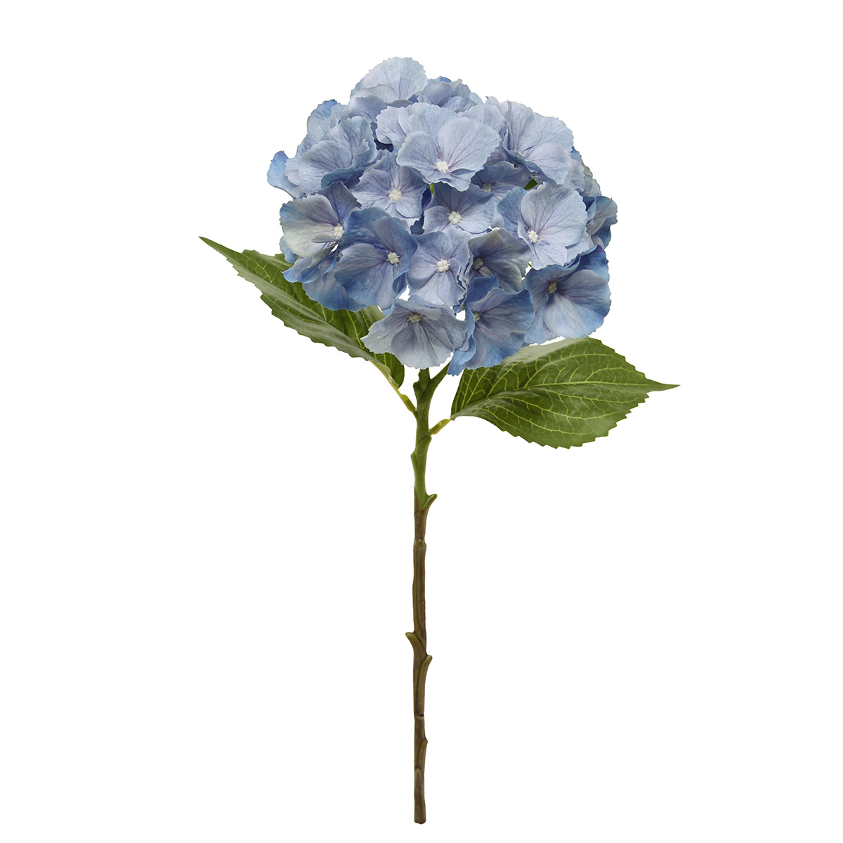 Hortensia kunstbloem 50cm blauw 1 Hortensia kunstbloem 50cm blauw