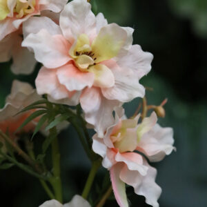 Delphinium Kunstbloem 94cm Zalm