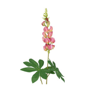 Lupine Kunsttak 70cm Roze