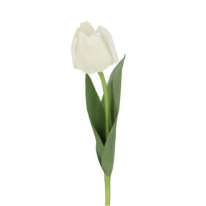 Tulp Kunstbloem 48cm Creme
