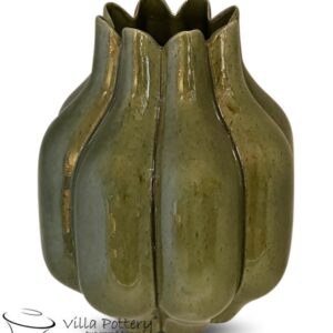 Flowerpower Vaas 23x30cm groen