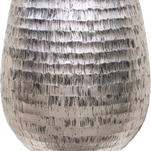 Baq Opus Hammered Darcy Zilver 38x42cm (met inzetbak)