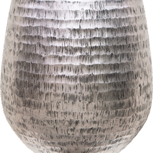 Baq Opus Hammered Darcy Zilver 45x48cm (met inzetbak)