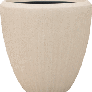 Baq Polystone Plain Couple Natural (met inzetbak), 40x40cm