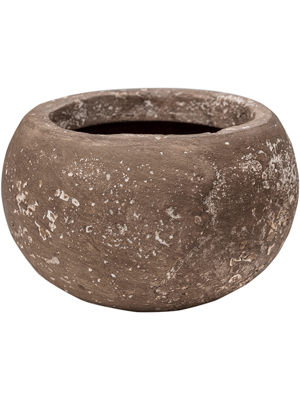 Baq Polystone Plain Bowl Rock, 17x11cm 1 Baq Polystone Plain Bowl Rock, 17x11cm
