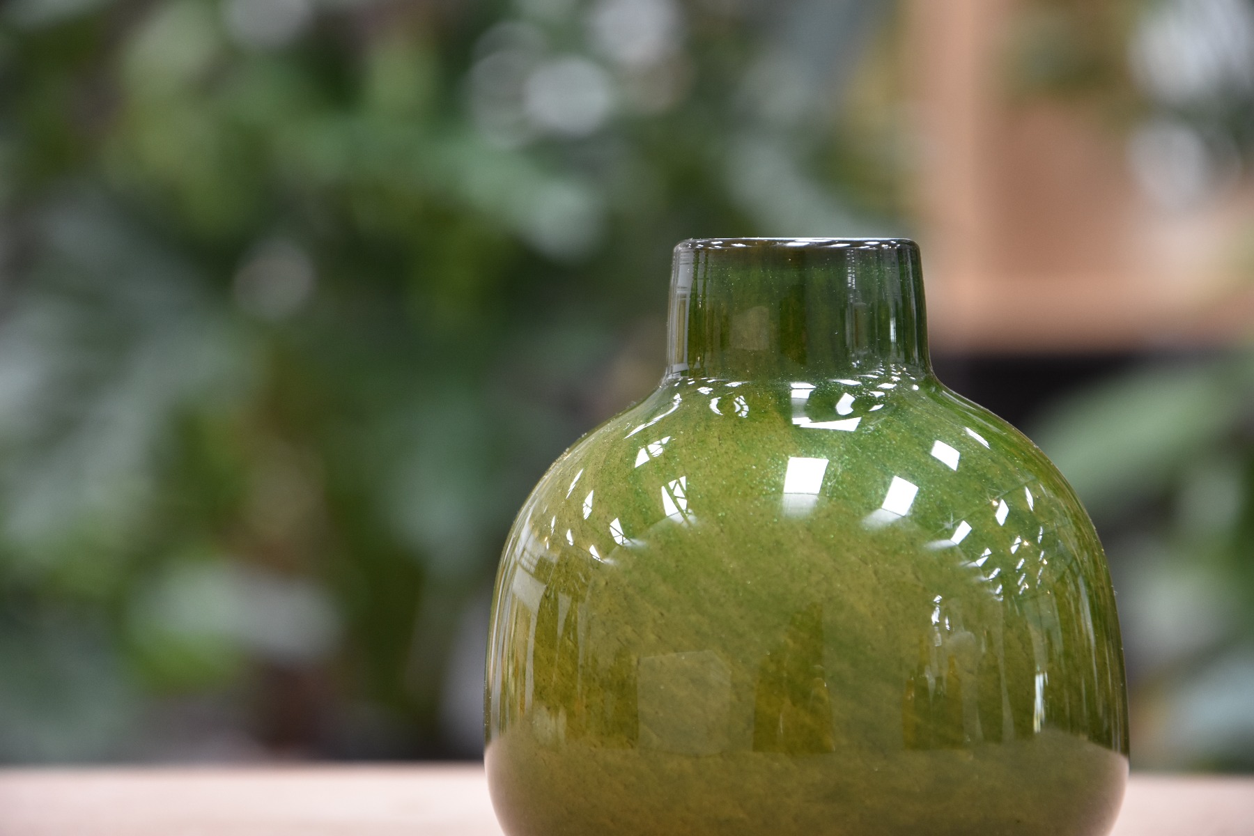 Zzing vaas Jippy 11x 10 cm - mosgroen 1 Zzing vaas Jippy 11x 10 cm - mosgroen