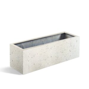 Grigio Balcony Box S Antique white 60x15x15cm