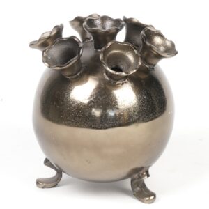 Aluminium Bolvaas Antique Nickel 25cm