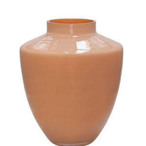 Vase Tugela S pastel peach D24 x H29 cm