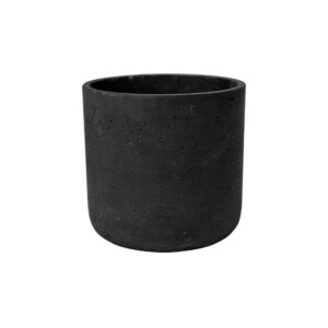 Sierpot Charlie M zwart D18xH17cm