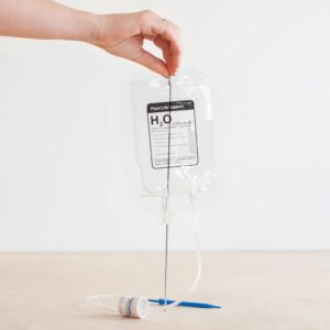 Waterdruppelaar - H2O infuus