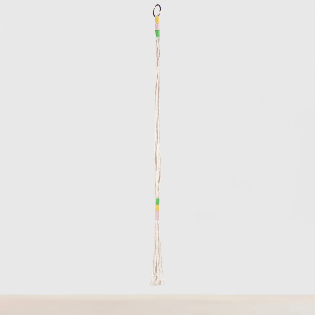 San Remo - Macrame Geel - 90cm 1 San Remo - Macrame Geel - 90cm