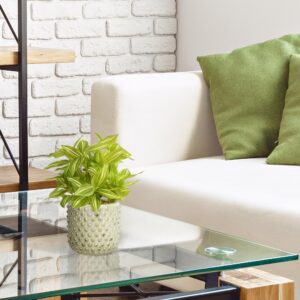 Tradescantia kunstplant 18cm - bont