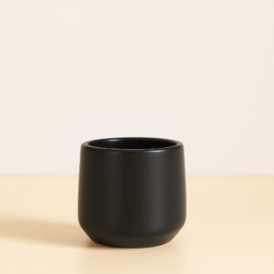 Boedapest - mini plantenpot zwart - P6