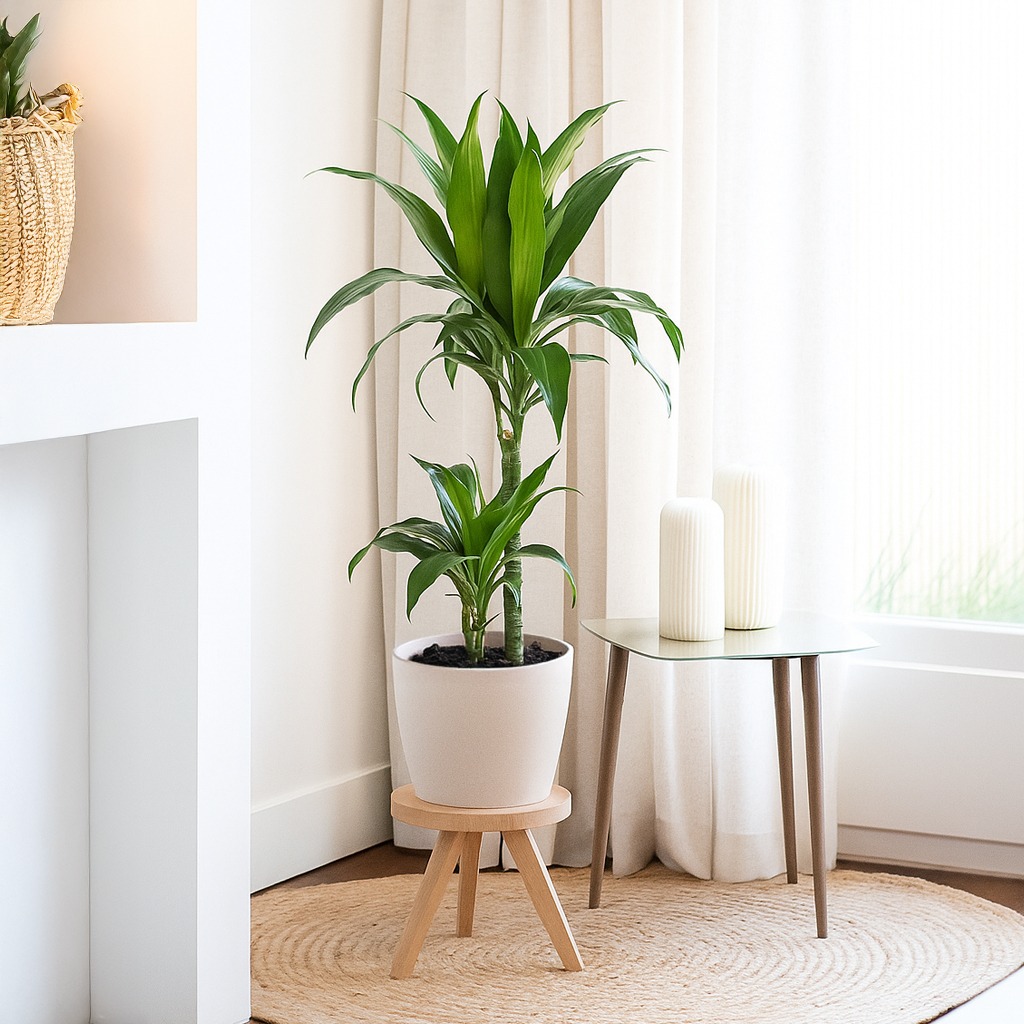 Dracaena 'Janet Craig' (Drakenbloedboom) - P 19 cm 1 Dracaena 'Janet Craig' (Drakenbloedboom) - P 19 cm