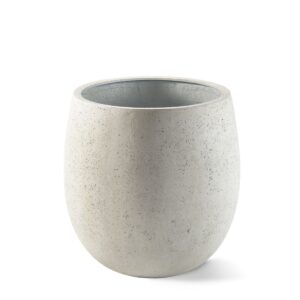 Grigio Balloon M 42x42 White-Concrete