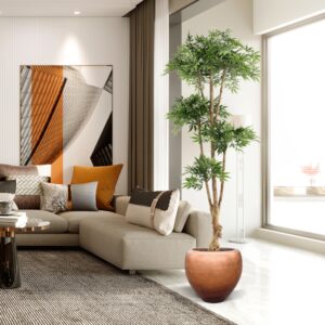 Japanse Acer Kunstbonsai Deluxe 210cm groen