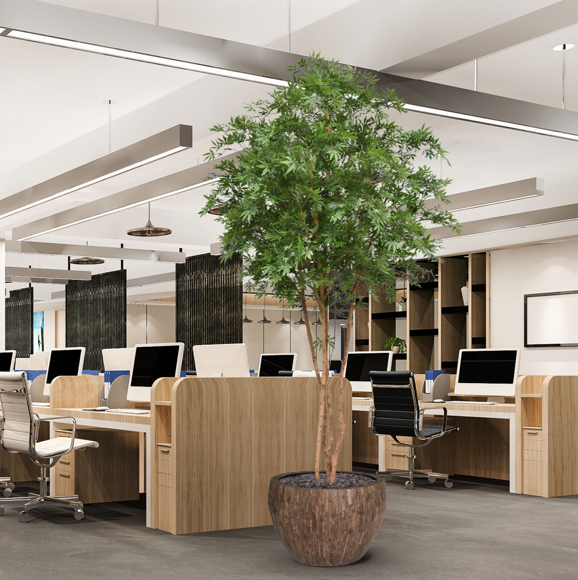 Japanse Acer Kunstboom Deluxe 325cm groen 1 Japanse Acer Kunstboom Deluxe 325cm groen