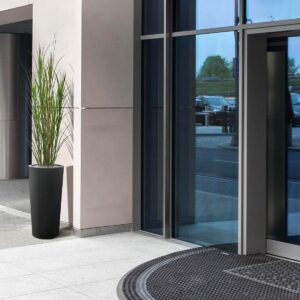 Kunst Rietgras plant deluxe 165cm - groen - UV bestendig