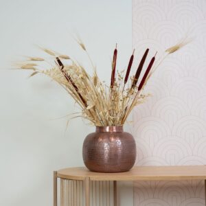 Pot hoog Nynke rose gold D35 H28