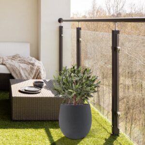 Olijf Kunstbol D 40cm UV in pot