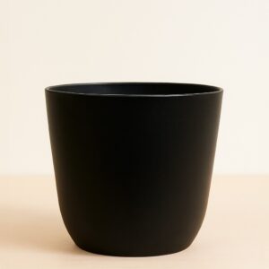 Palermo - plantenpot mat zwart - P24