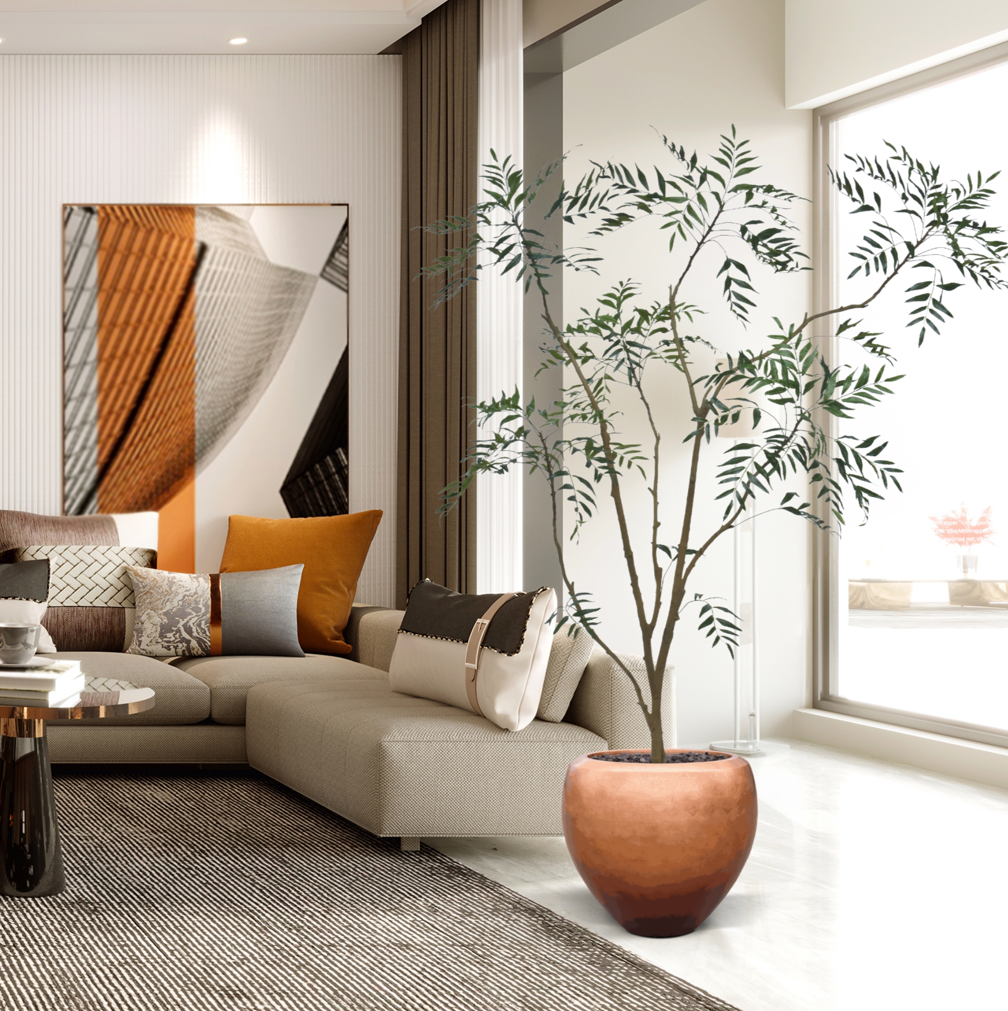 Sorbaria sorbifolia Kunstboom 180cm 1 Sorbaria sorbifolia Kunstboom 180cm