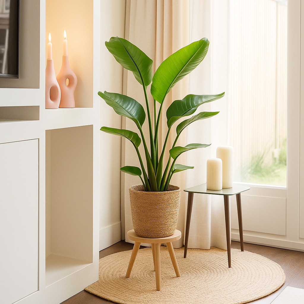 Strelitzia Nicolai (Paradijsvogelbloem) - P24 1 Strelitzia Nicolai (Paradijsvogelbloem) - P24