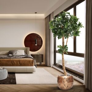 Vijgen Kunstboom Deluxe 210cm