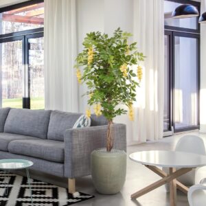 Wisteria kunstboom 150cm - geel