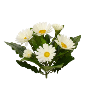Gerbera Kunstboeket 30 cm creme